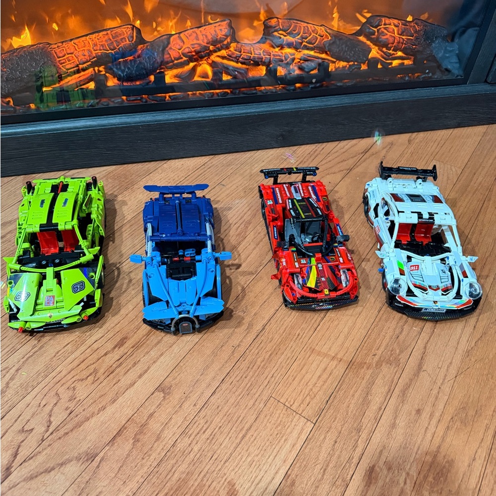 Colorful Racing Car Toy Set - Picture 14 of 16